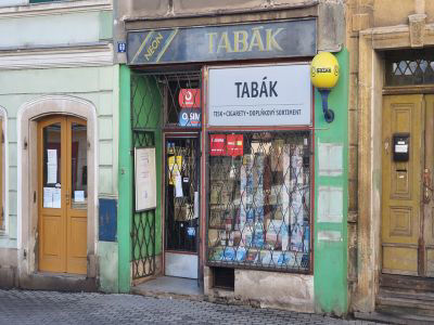 Broumov SAZKA Tabák NEON